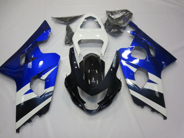 04-05 Blauweiß & Schwarz GSXR 600-750 Verkleidung
