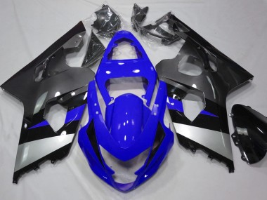04-05 Blau & Silber GSXR 600-750 Verkleidung