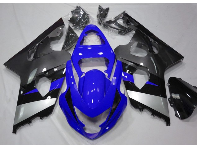 04-05 Blau & Silber GSXR 600-750 Verkleidung