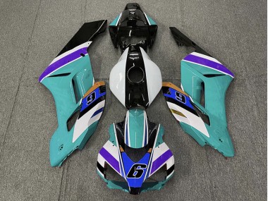 04-05 Blaugrün 6 CBR1000RR Verkleidung