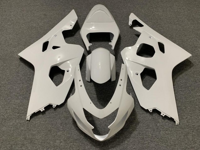 04-05 Glänzend Weiß GSXR 600-750 Verkleidung