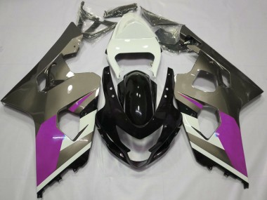 04-05 Glänzend Grau GSXR 600-750 Verkleidung