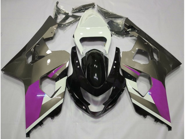 04-05 Glänzend Grau GSXR 600-750 Verkleidung