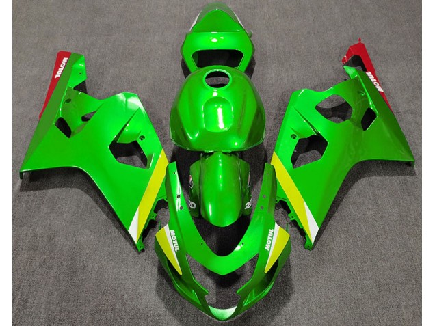 04-05 Glänzend Grün GSXR 600-750 Verkleidung
