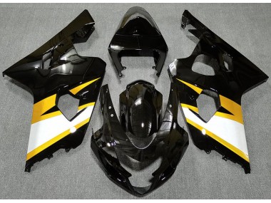 04-05 Glänzendes Schwarz & Gelb GSXR 600-750 Verkleidung