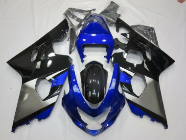 04-05 Grau Blau & Schwarz GSXR 600-750 Verkleidung