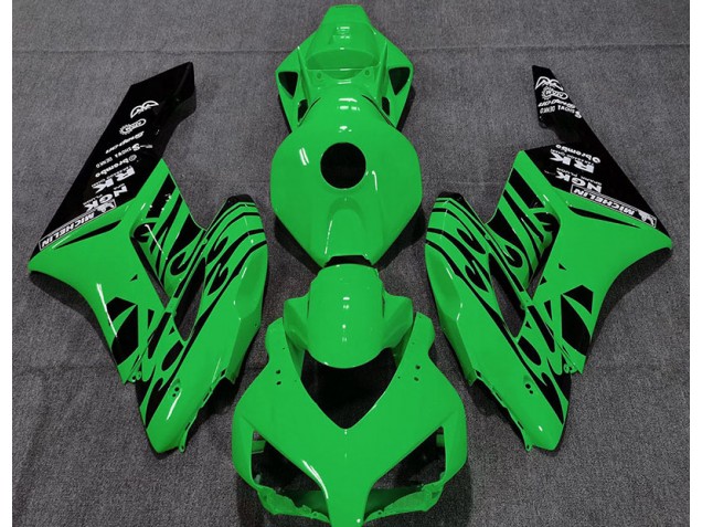 04-05 Grün Glänzend Flame CBR1000RR Verkleidung