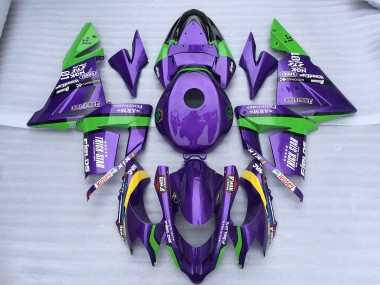 04-05 Grün-Lila Trick Star ZX10R Verkleidung