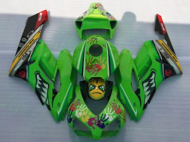 04-05 Grüner Hai CBR1000RR Verkleidung