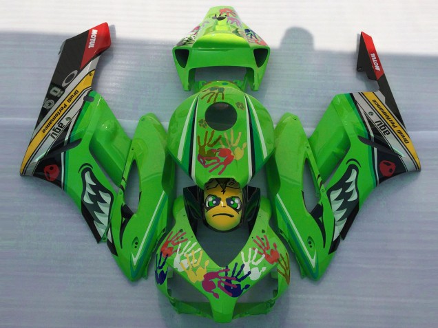 04-05 Grüner Hai CBR1000RR Verkleidung