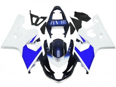 04-05 Helles Weiß & Blau GSXR 600-750 Verkleidung