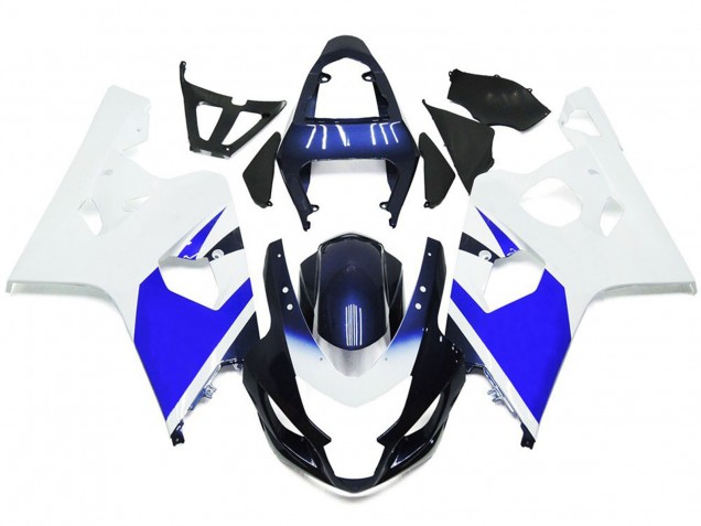 04-05 Helles Weiß & Blau GSXR 600-750 Verkleidung