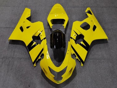 04-05 Leuchtend Gelb Glänzend Custom OEM Stil GSXR 600-750 Verkleidung