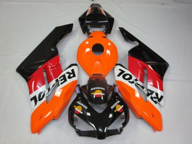 04-05 Leuchtend Repsol CBR1000RR Verkleidung