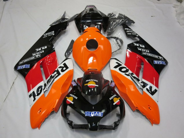 04-05 Leuchtend Repsol Mit Logos CBR1000RR Verkleidung