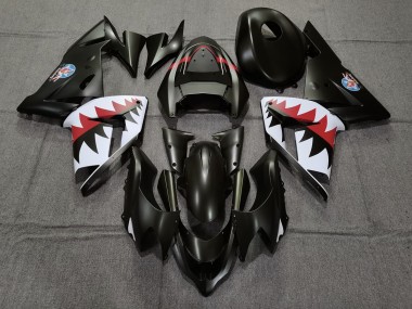 04-05 Matt Schwarzer Betty Bomber ZX10R Verkleidung