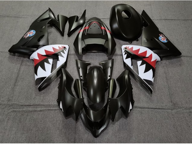 04-05 Matt Schwarzer Betty Bomber ZX10R Verkleidung