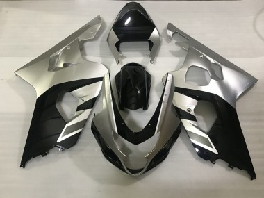 04-05 Matt Silber & Schwarz GSXR 600-750 Verkleidung