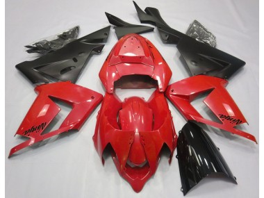 04-05 Perlrot & Schwarz ZX10R Verkleidung