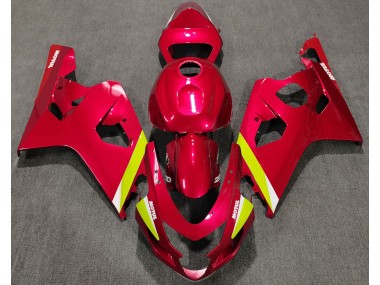 04-05 Rot Glänzend GSXR 600-750 Verkleidung