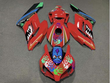 04-05 Rot Hai CBR1000RR Verkleidung