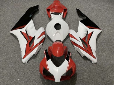 04-05 Rot Weiß & Schwarz Glänzend CBR1000RR Verkleidung
