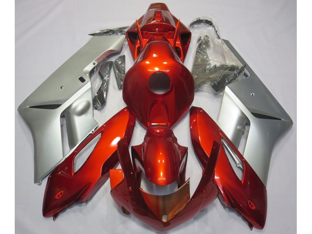 04-05 Rot-Silber CBR1000RR Verkleidung