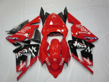 04-05 Rot West ZX10R Verkleidung