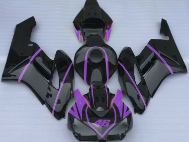 04-05 Schwarz Glänzend & Lila CBR1000RR Verkleidung