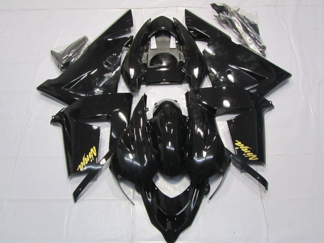 04-05 Schwarz Gold ZX10R Verkleidung