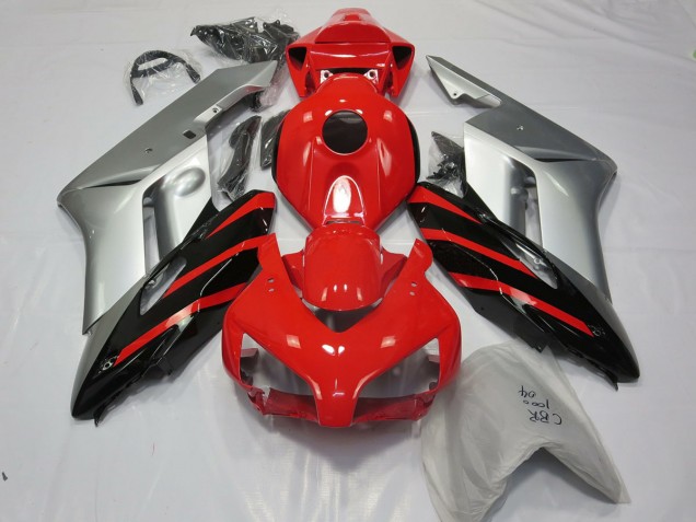04-05 Silber Rot & Schwarz CBR1000RR Verkleidung