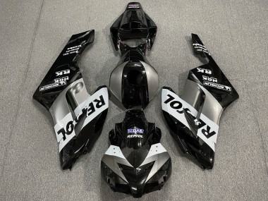 04-05 Silber Schwarz Repsol CBR1000RR Verkleidung