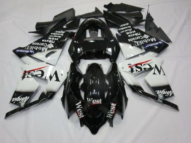04-05 Weiß West ZX10R Verkleidung