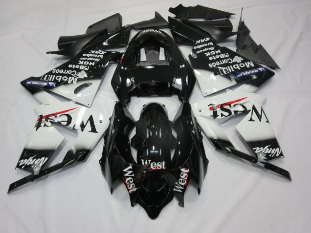 04-05 Weiß West ZX10R Verkleidung