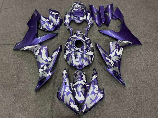 04-06 Dunkelviolett Tarnung R1 Verkleidung