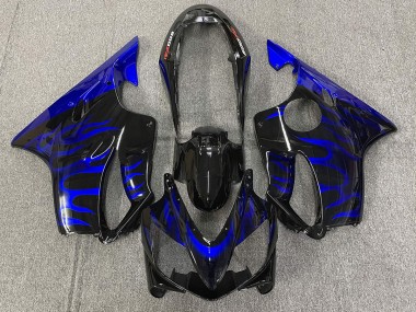 04-07 Blaue Flamme CBR600 F4i Verkleidung
