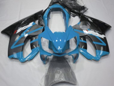 04-07 Hellblau & Grau Glänzend CBR600 F4i Verkleidung