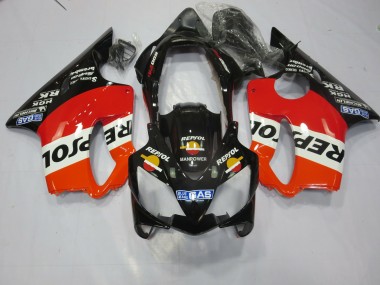 04-07 Klassisch Repsol CBR600 F4i Verkleidung