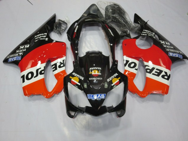 04-07 Klassisch Repsol CBR600 F4i Verkleidung