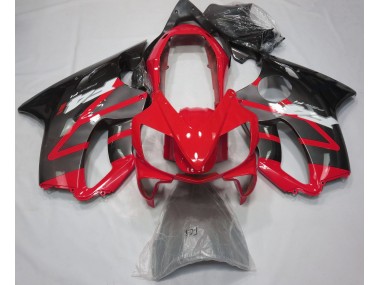 04-07 Rot Glänzend & Grau CBR600 F4i Verkleidung