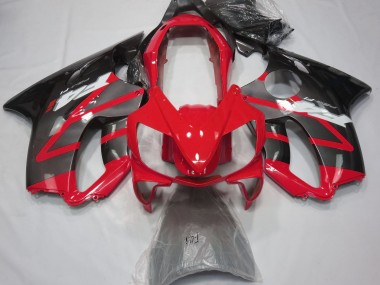 04-07 Rot Glänzend & Grau CBR600 F4i Verkleidung