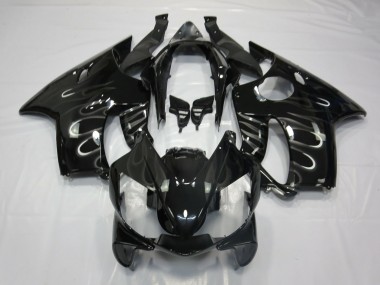 04-07 Schwarz Flamme CBR600 F4i Verkleidung