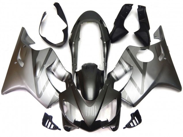 04-07 Silber & Glänzendes Grau CBR600 F4i Verkleidung