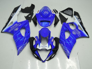 05-06 Blau & Weiß Corona GSXR 1000 Verkleidung