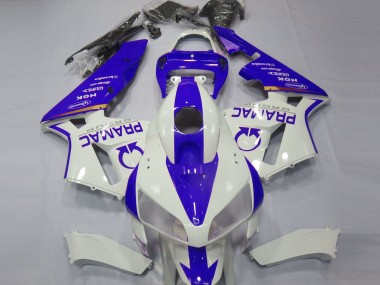 05-06 Blau & Weiß Custom CBR600RR Verkleidung