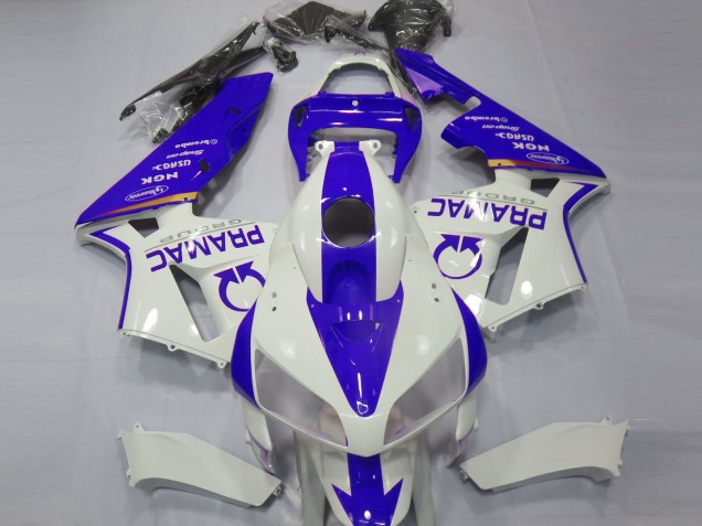 05-06 Blau & Weiß Custom CBR600RR Verkleidung