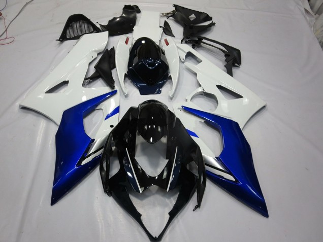 05-06 Weiß & Blau GSXR 1000 Verkleidung