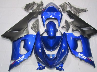 05-06 Blau & Schwarz ZX6R Verkleidung