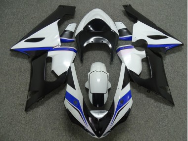 05-06 Blauweiß & Schwarz ZX6R Verkleidung