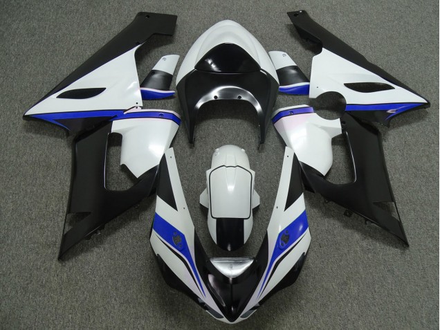 05-06 Blauweiß & Schwarz ZX6R Verkleidung